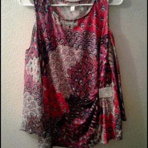 CATOS Beautiful Blouse Top Sparkle Bling Sexy Cold Shoulder Bling  FINAL…